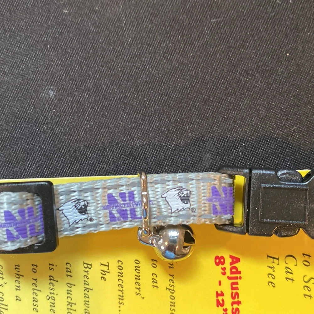 NEW - Northwestern University Breakaway Cat Collar